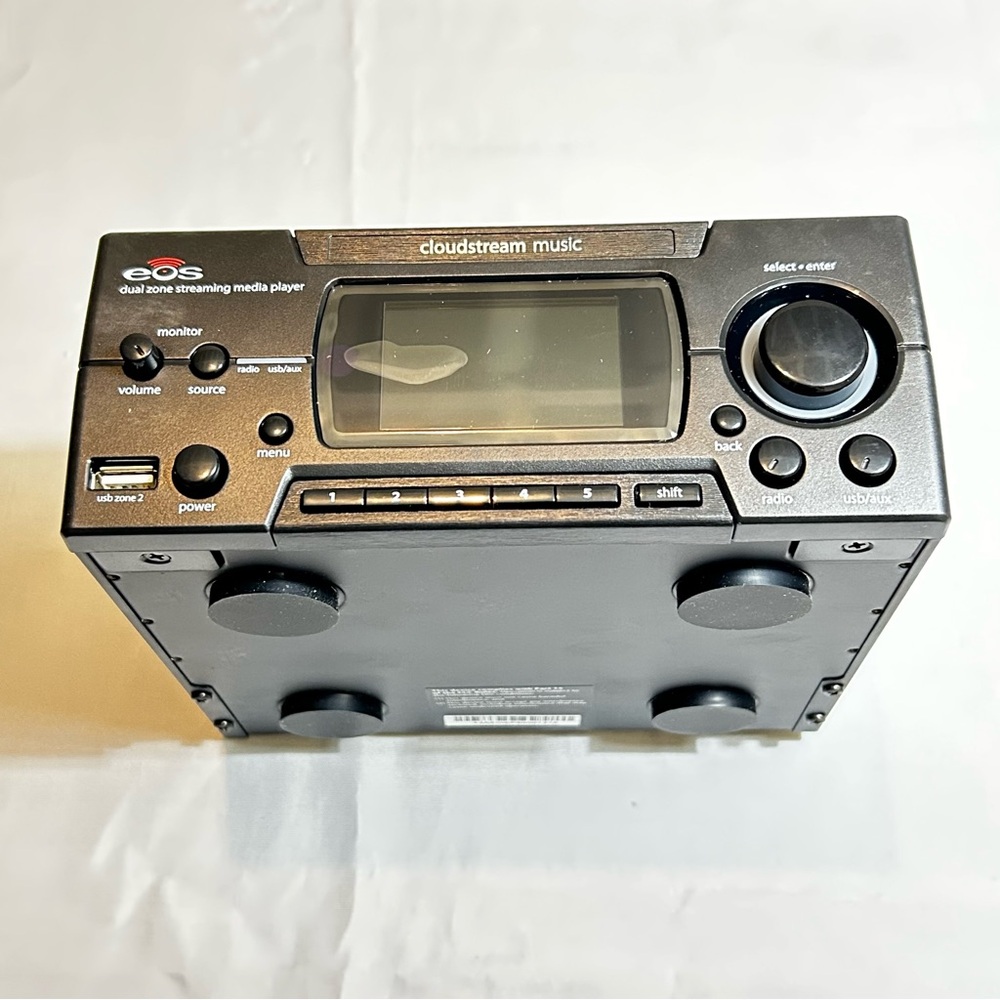 EOS IntelliTouch EOSP-500 Dual Zone Streaming Music Media Player